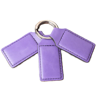 Premium Leatherette Keychain
