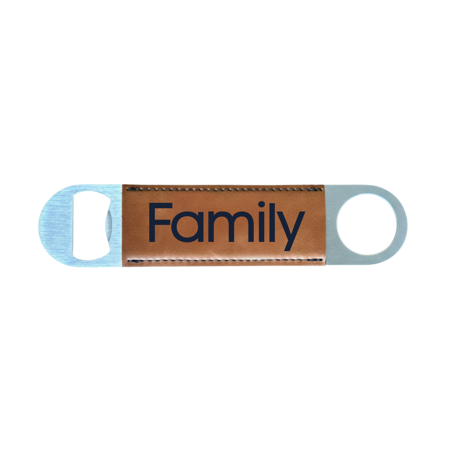 Personalized Leatherette Bottle Opener