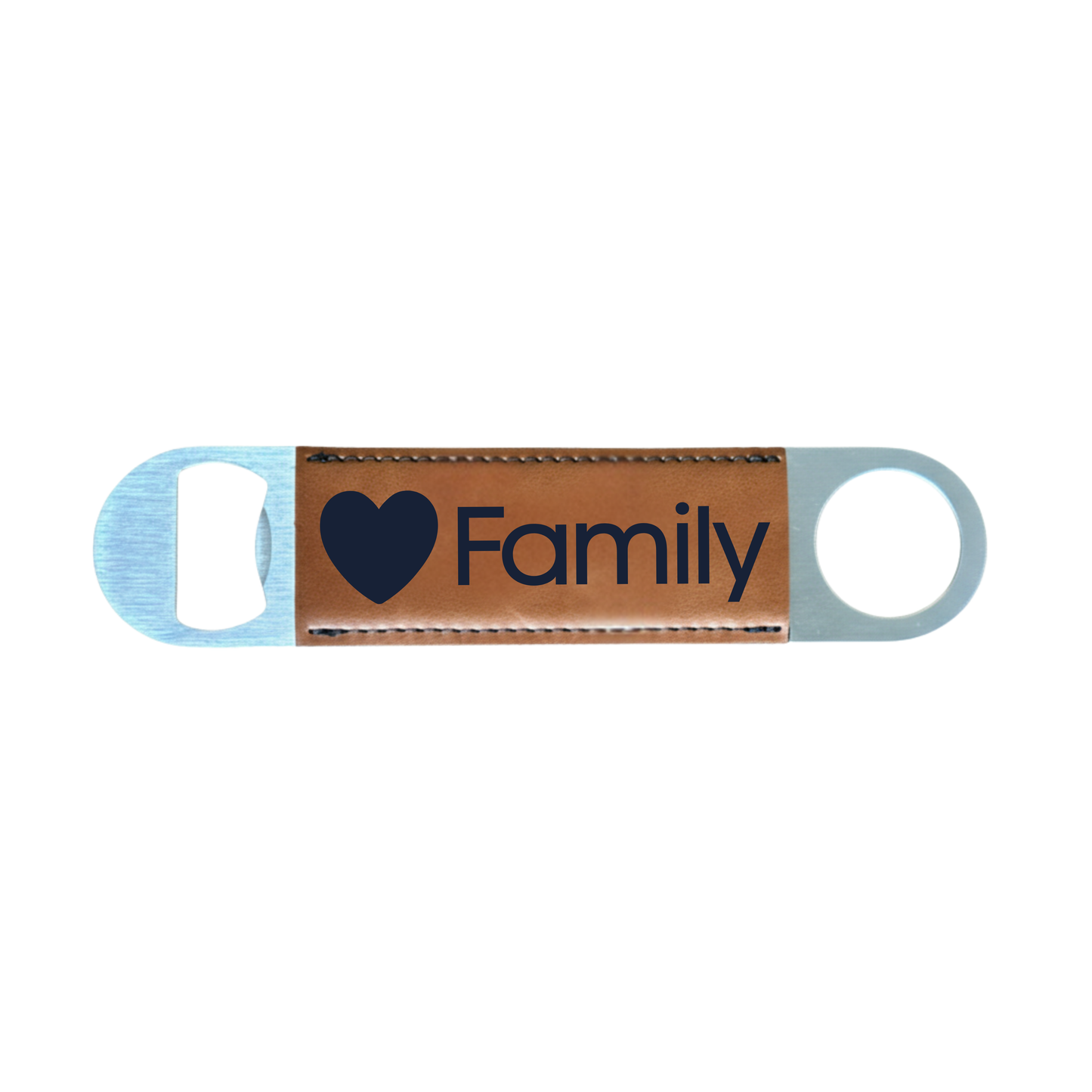 Personalized Leatherette Bottle Opener