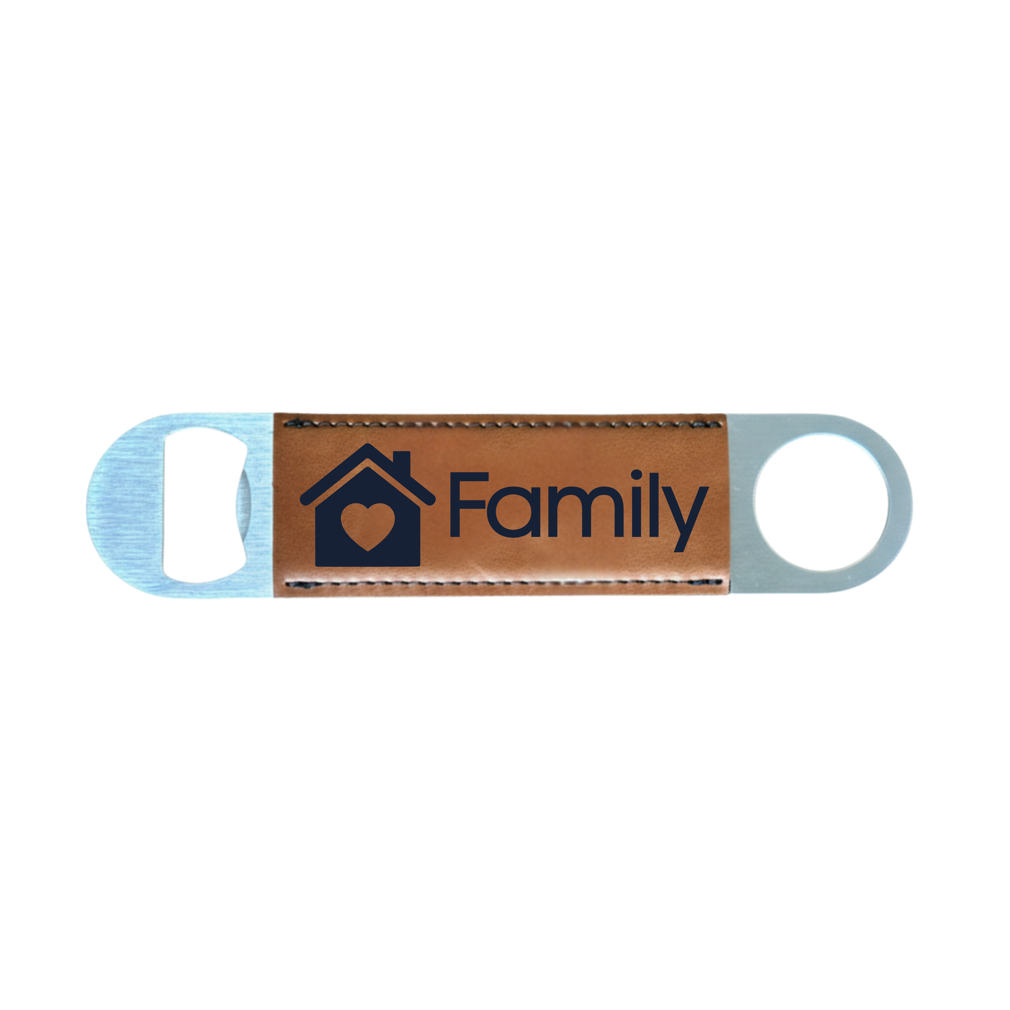 Personalized Leatherette Bottle Opener