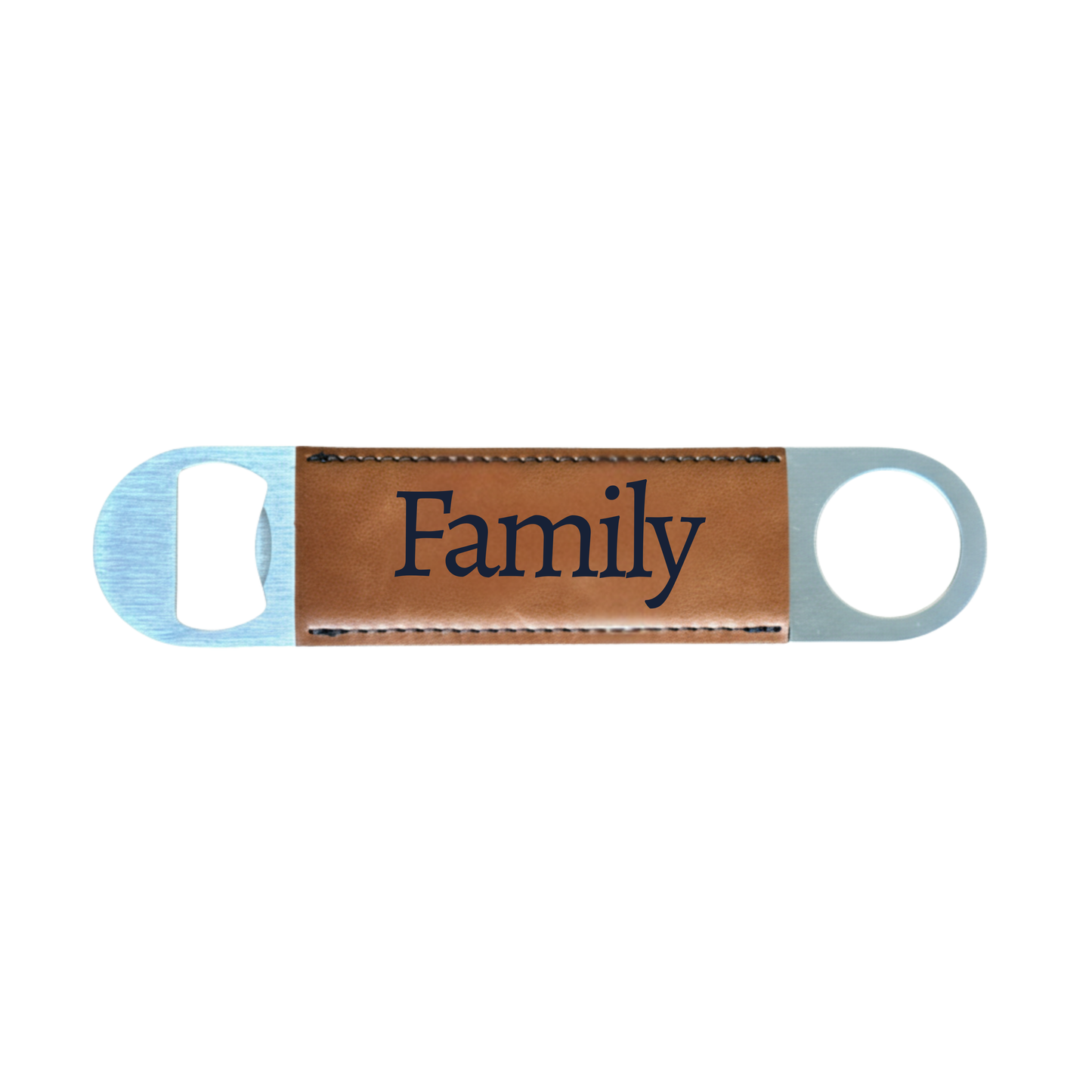 Personalized Leatherette Bottle Opener