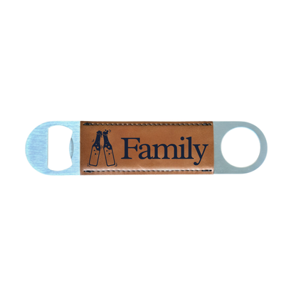 Personalized Leatherette Bottle Opener