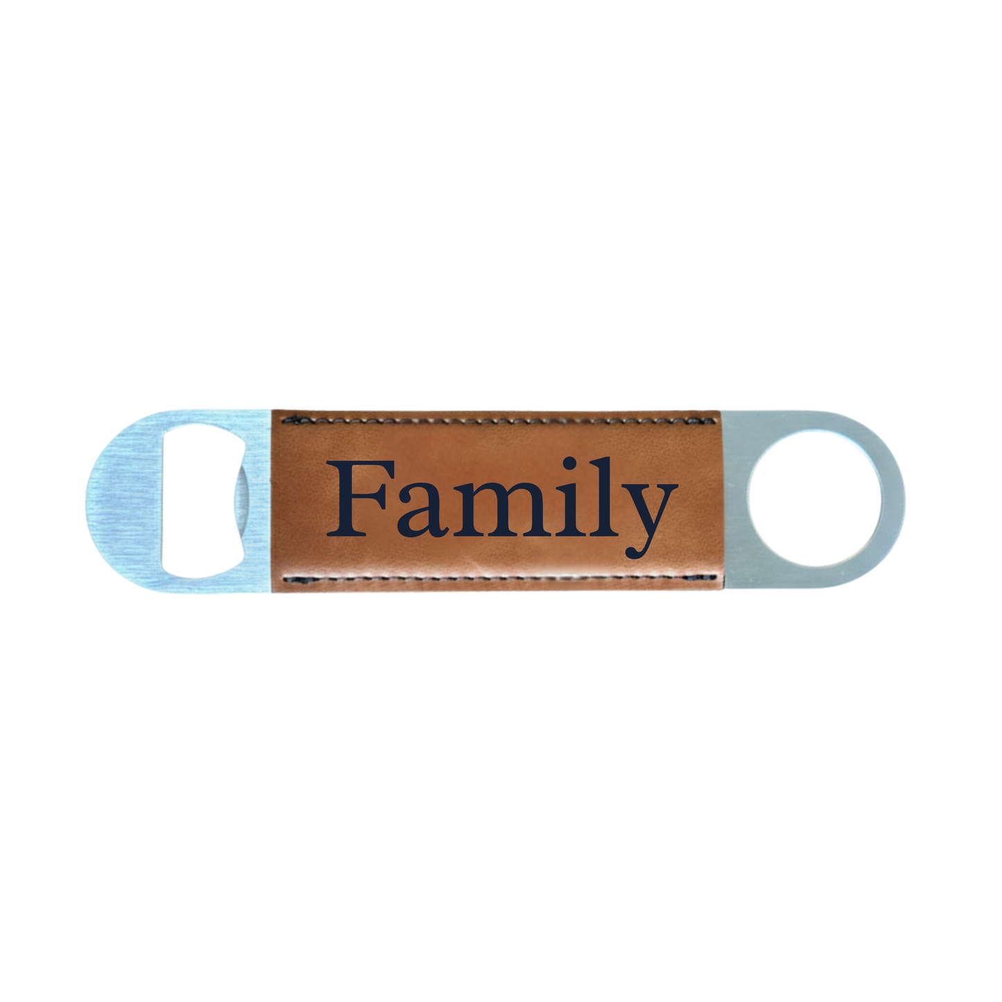 Personalized Leatherette Bottle Opener