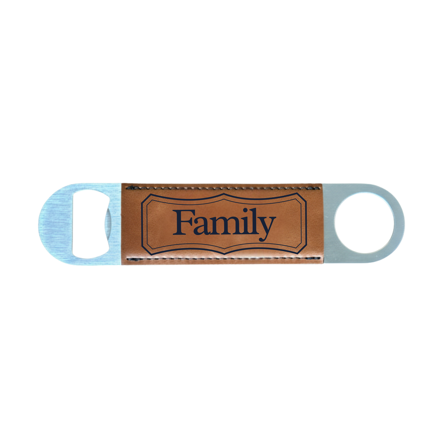Personalized Leatherette Bottle Opener