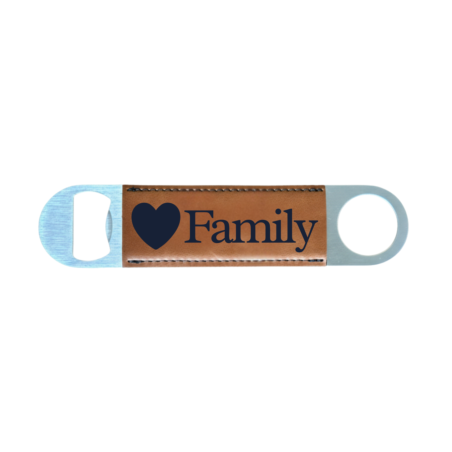 Personalized Leatherette Bottle Opener