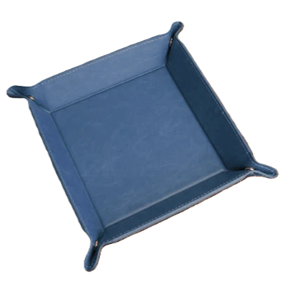 Dragon Leatherette Snap Tray - 9.75x9.75 Dice & Trinket Tray