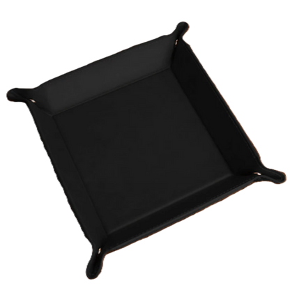 Dragon Leatherette Snap Tray - 9.75x9.75 Dice & Trinket Tray