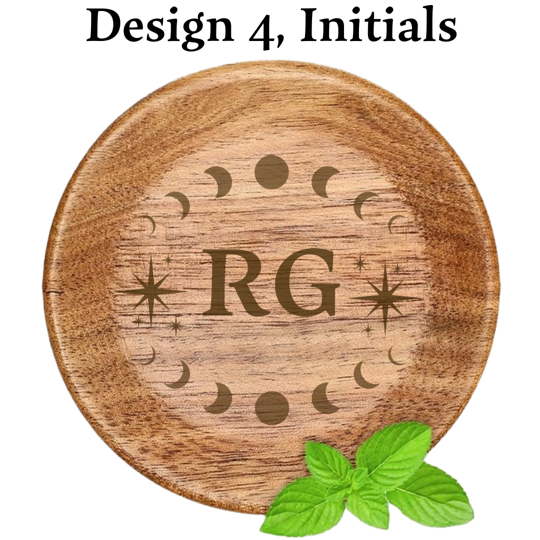 Personalized Wine Glass Charcuterie Toppers - Set of 4