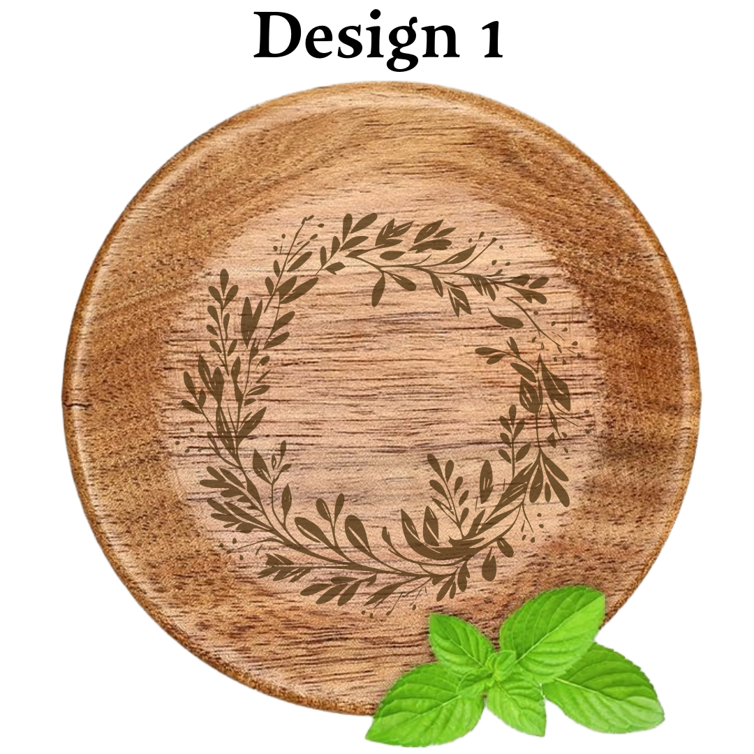 Personalized Wine Glass Charcuterie Toppers - Set of 4