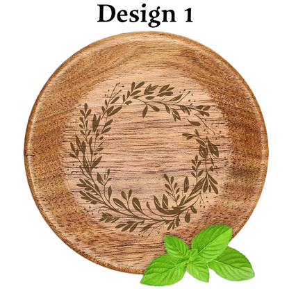Personalized Wine Glass Charcuterie Toppers - Set of 4