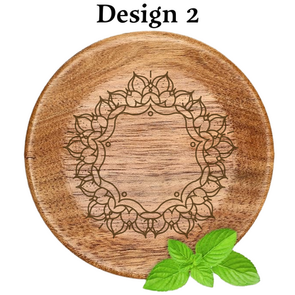 Personalized Wine Glass Charcuterie Toppers - Set of 4