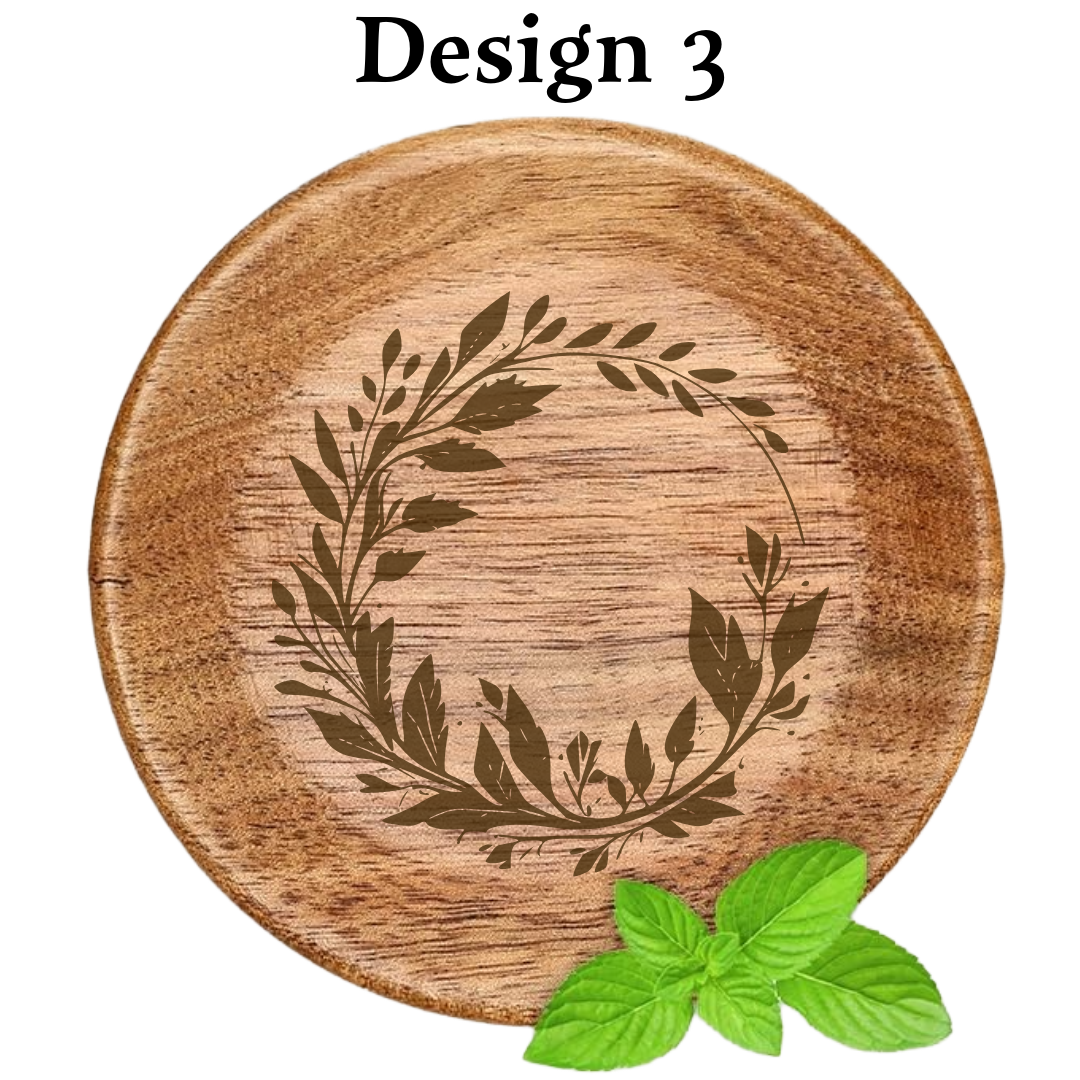 Personalized Wine Glass Charcuterie Toppers - Set of 4