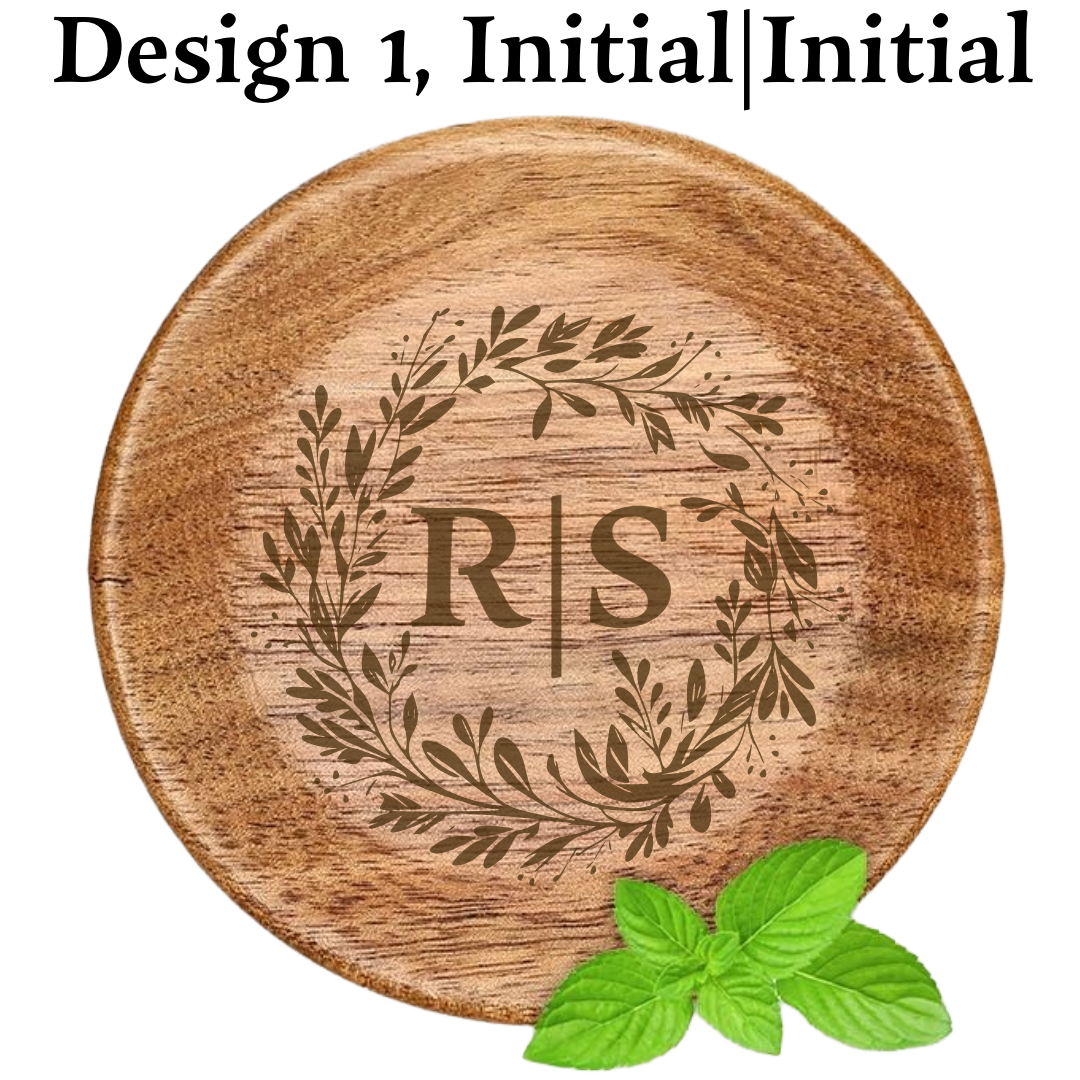Personalized Wine Glass Charcuterie Toppers - Set of 4