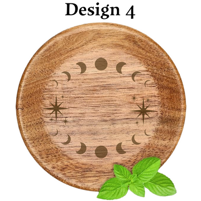 Personalized Wine Glass Charcuterie Toppers - Set of 4