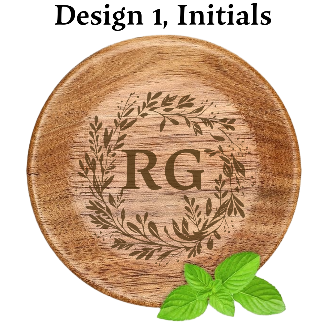 Personalized Wine Glass Charcuterie Toppers - Set of 4